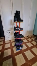 Range-chaussures empilable — lot de 2