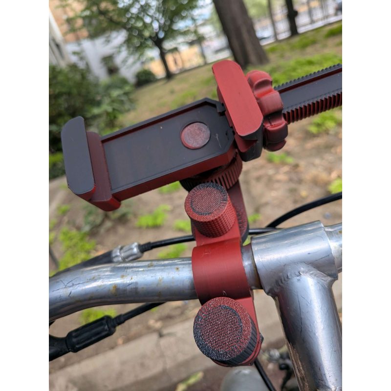 Support téléphone pour guidon de vélo