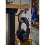 Support casque à pince pour bureau
