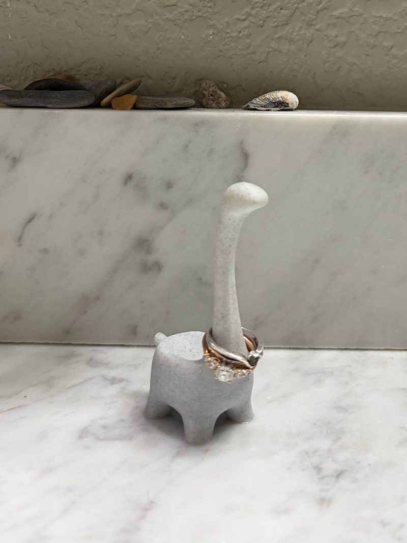Porte-bagues dinosaure — imprimé en 3D