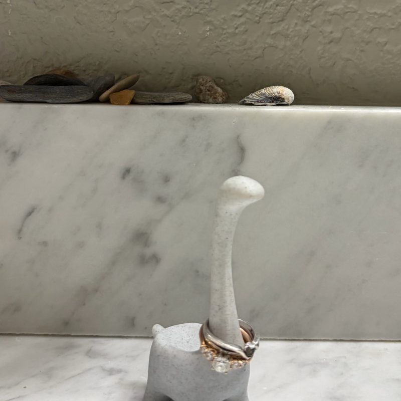 Porte-bagues dinosaure — imprimé en 3D