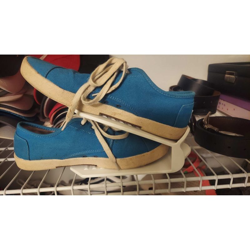 Range-chaussures à languette — lot de 2
