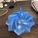 Étoile fidget articulée — 10 branches