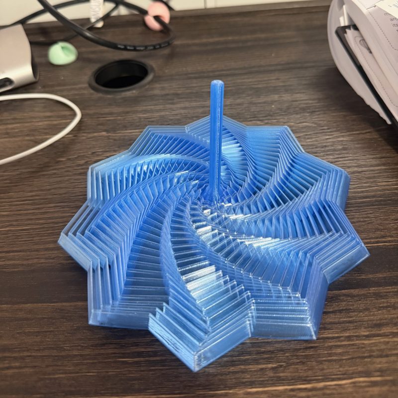 Étoile fidget articulée — 10 branches