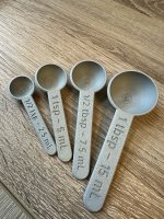 Cuillères doseuses de pâtisserie — jeu de 4