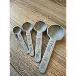 Cuillères doseuses de pâtisserie — jeu de 4