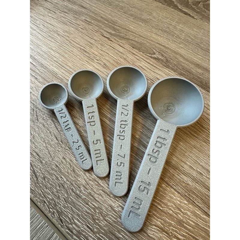 Cuillères doseuses de pâtisserie — jeu de 4