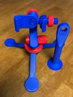 Support téléphone réglable, bureau ou trépied