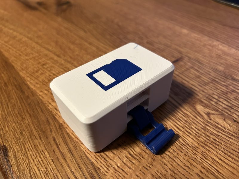 Boîte de rangement pour cartes SD et micro SD
