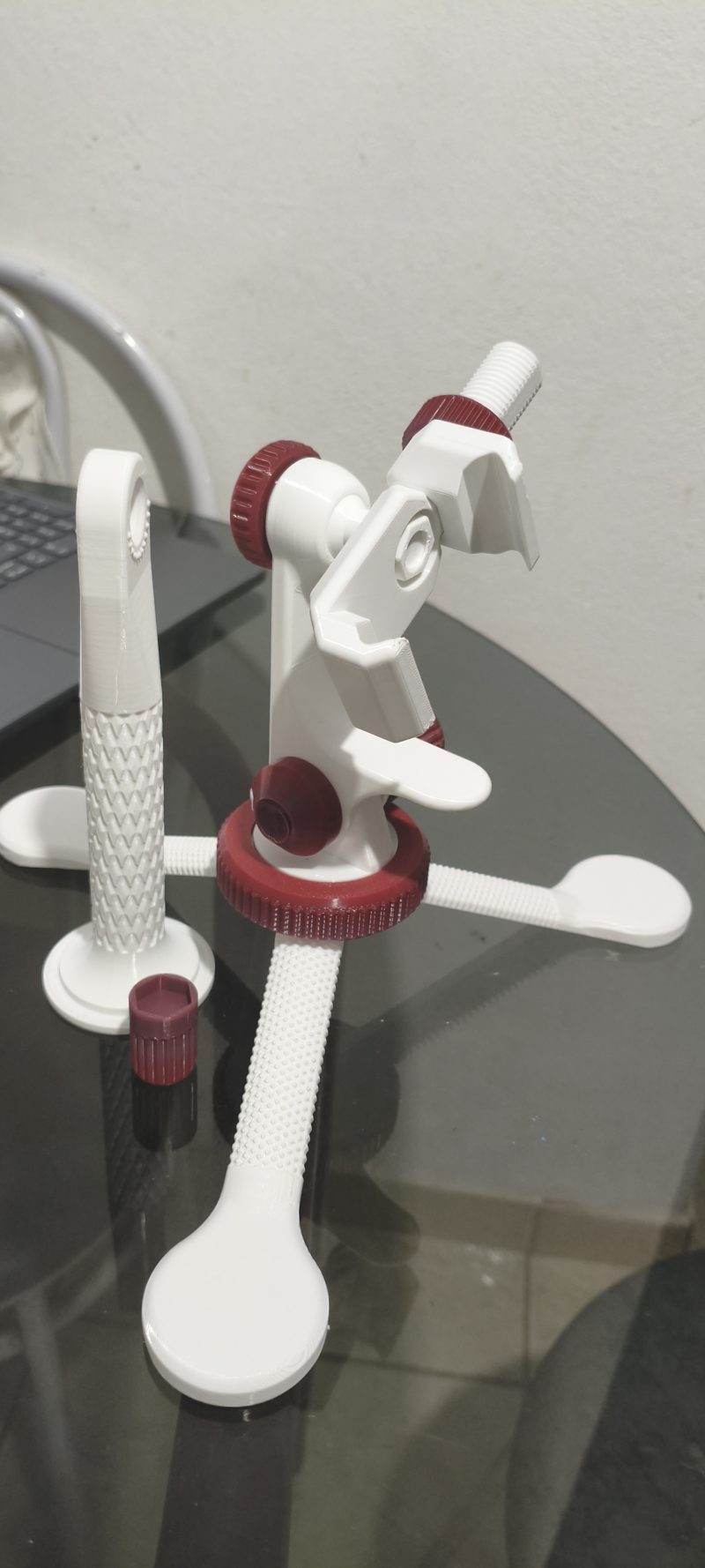 Support téléphone réglable, bureau ou trépied