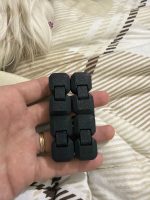 Cube infini — fidget à charnières