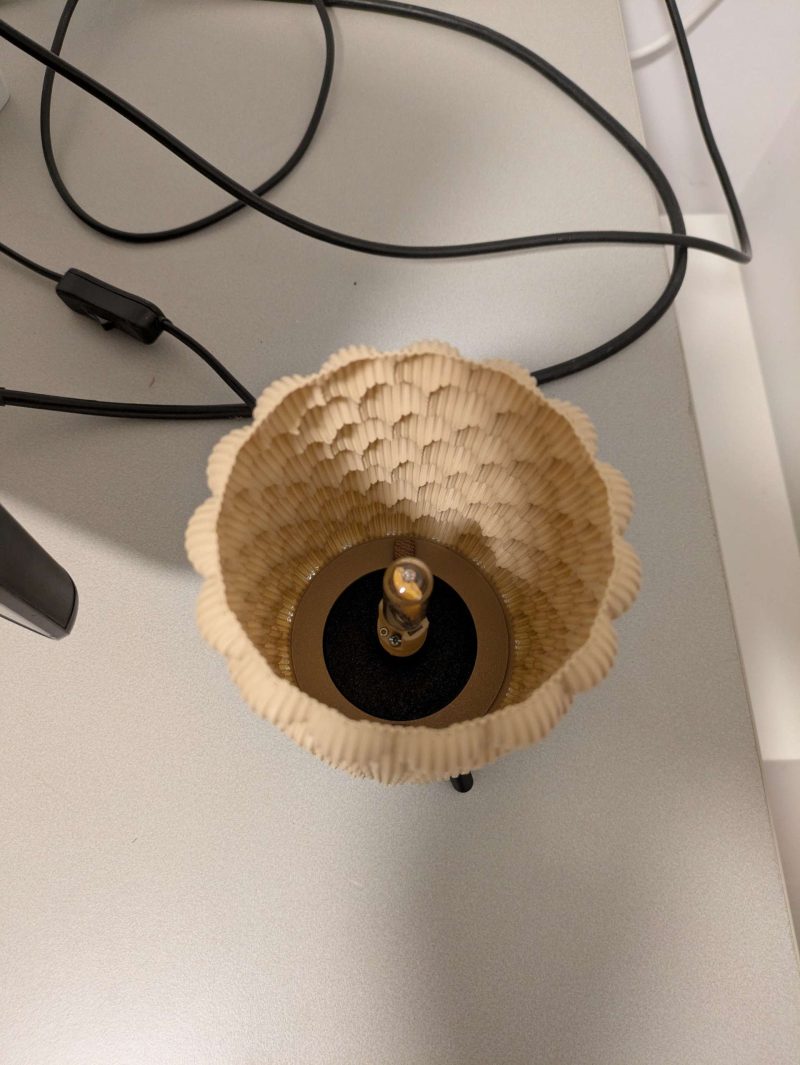Petites lampes de table à chauffe-plat — lot de 2