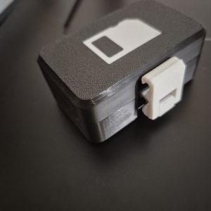 Boîte de rangement pour cartes SD et micro SD