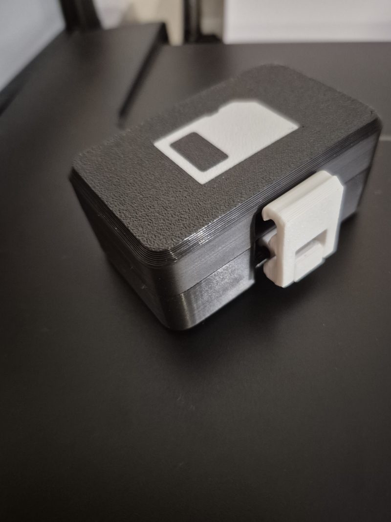 Boîte de rangement pour cartes SD et micro SD