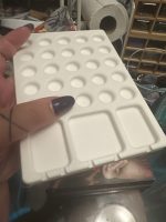 Palette de peinture à godets — lot de 2