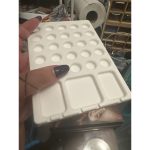 Palette de peinture à godets — lot de 2