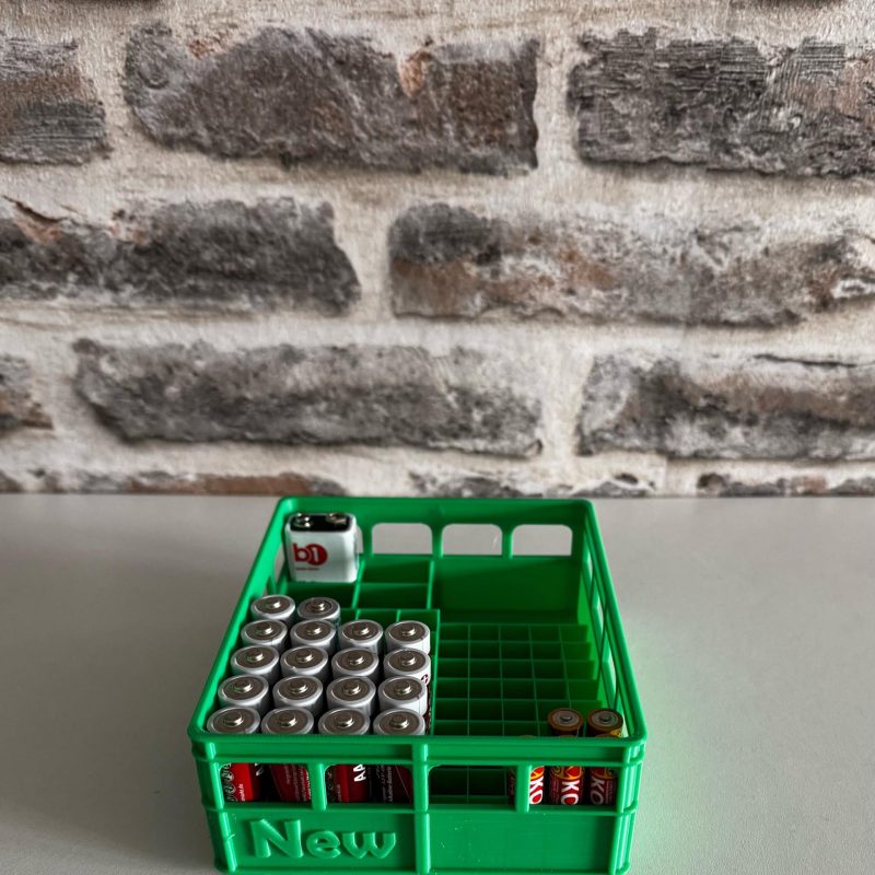 Casier à piles XXL — AA, AAA et 9 V