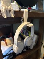 Crochet casque mural bicolore — imprimé en 3D