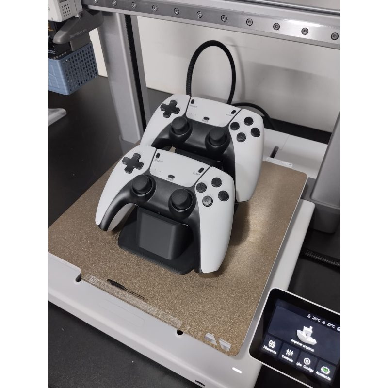 Support double manettes PS5 — imprimé en 3D
