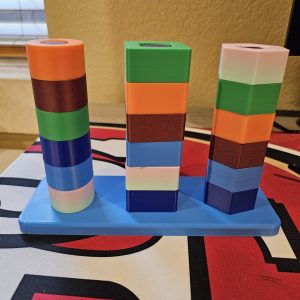 Jouet à formes tournantes — motricité fine