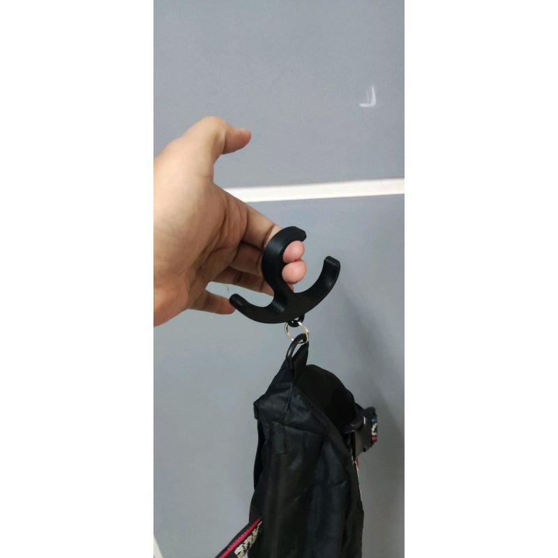 Crochet à sac suspendu — lot de 2