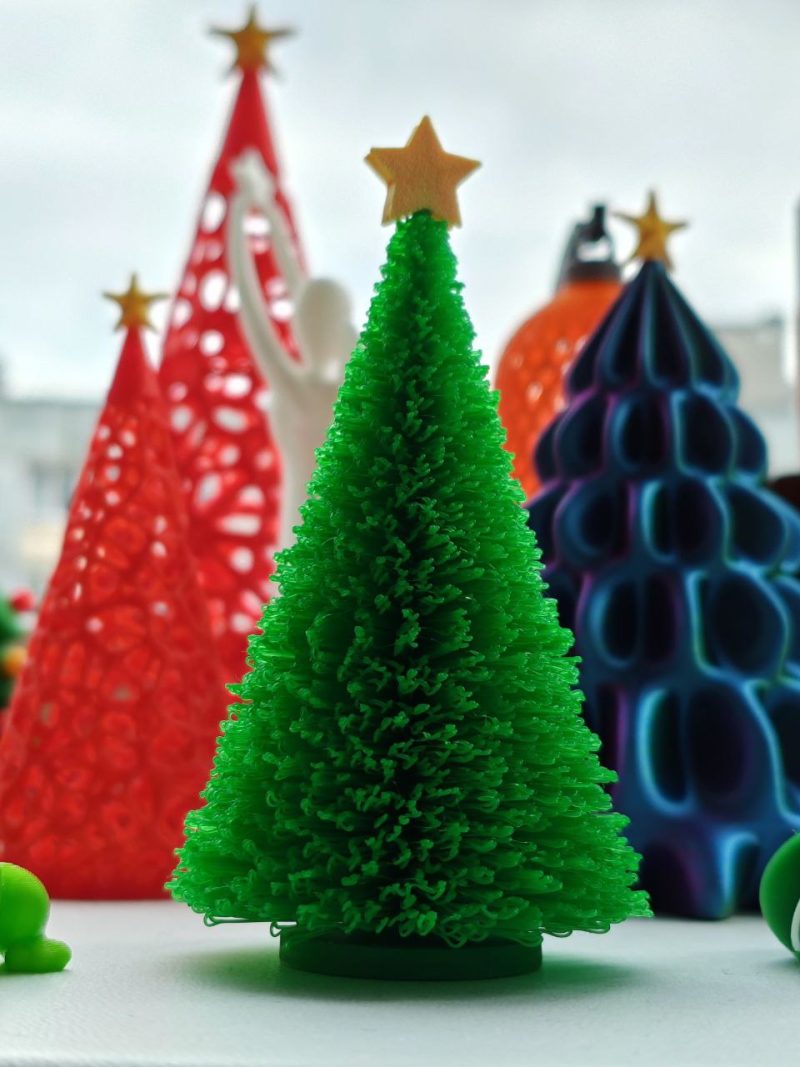 Mini sapins de Noël — lot de 6