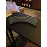 Porte-cartes à trois étages — jeu assis