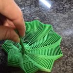 Étoile fidget articulée — 10 branches