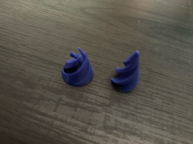 Mini spirales fidget — lot de 6