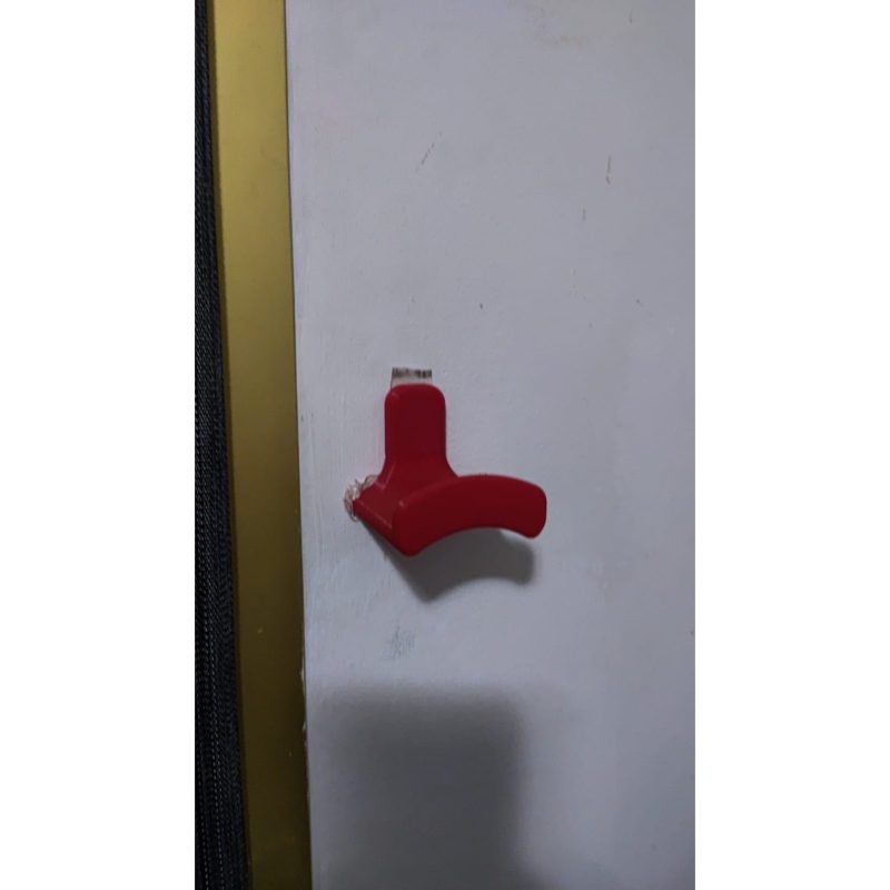Support casque mural — imprimé en 3D