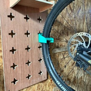 Support mural vertical pour vélo