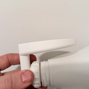 Égouttoir pour bouchon doseur de lessive
