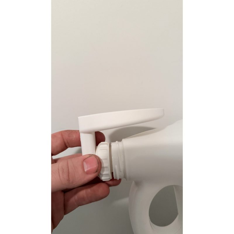 Égouttoir pour bouchon doseur de lessive