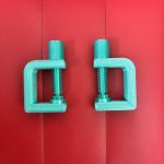 Serre-joints imprimés en 3D — lot de 2