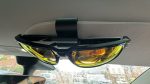 Support à lunettes pour pare-soleil — version large