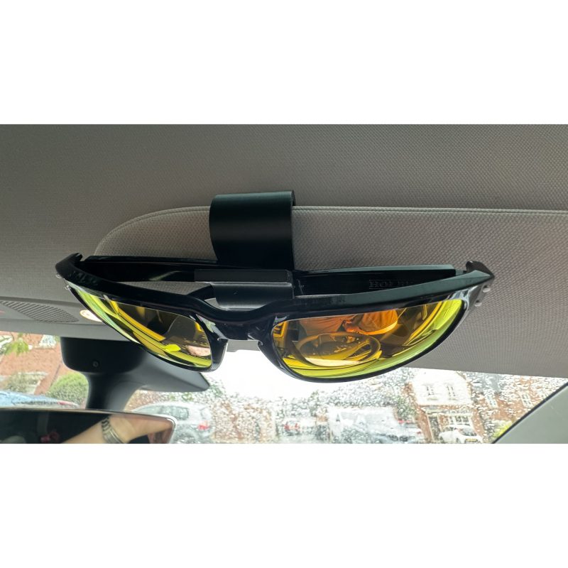 Support à lunettes pour pare-soleil — version large