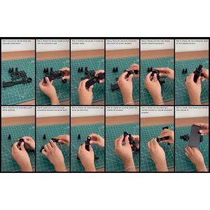 Support téléphone pour guidon de vélo