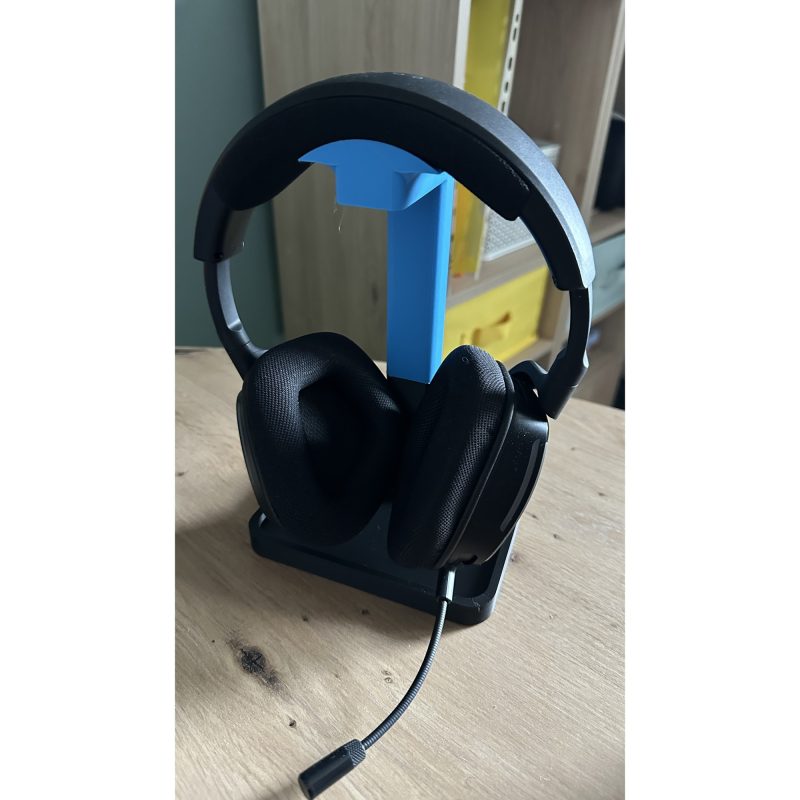 Support casque avec vide-poche intégré