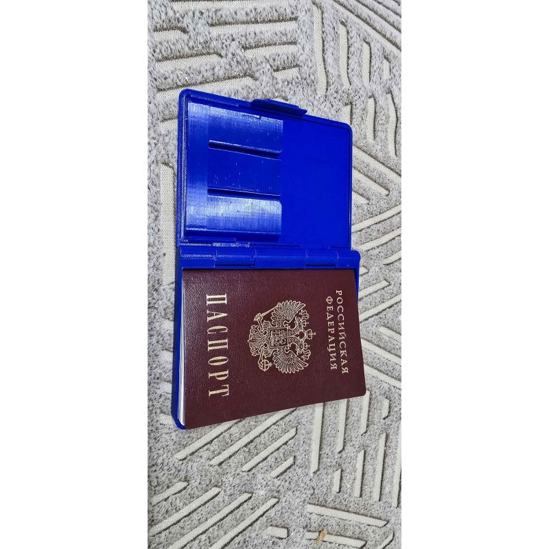 Étui à passeport fin — imprimé en 3D