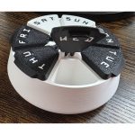 Pilulier semainier circulaire