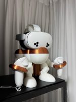 Support casque VR Meta Quest « Robot » – station casque et manettes imprimée en 3D