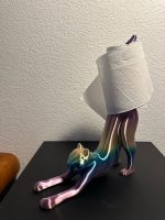 Porte-rouleaux « chat qui s'étire » — sur pied