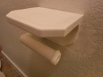 Dérouleur de papier toilette avec tablette