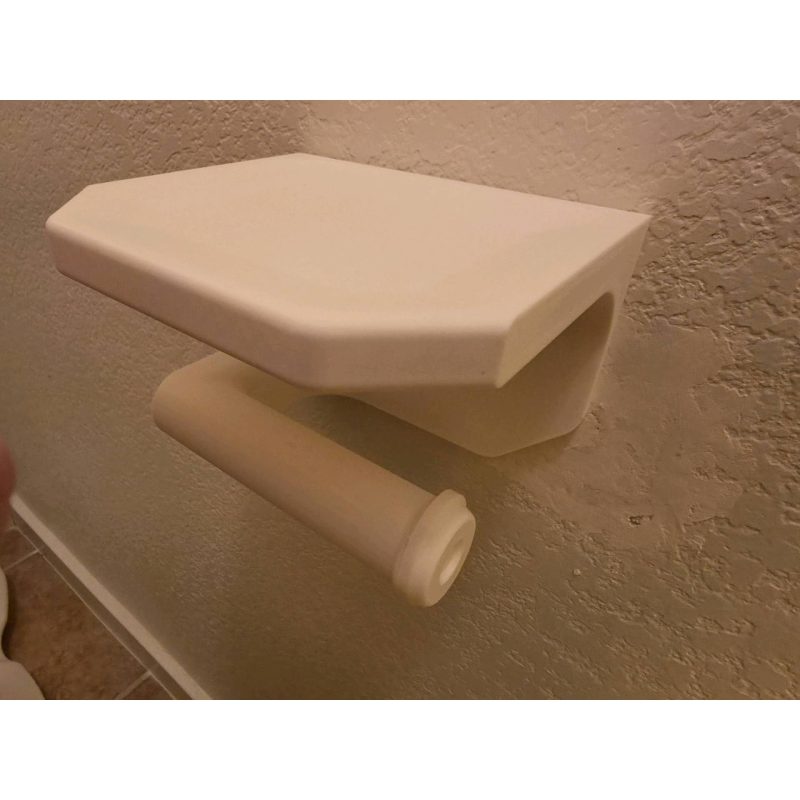 Dérouleur de papier toilette avec tablette