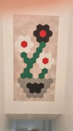 Hexagones muraux — lot de 6