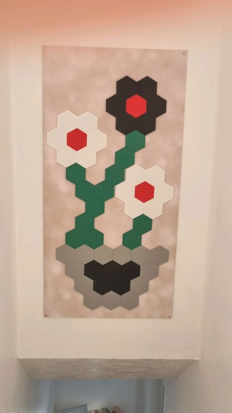 Hexagones muraux — lot de 6