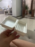 Boîte à savon de voyage — égouttage intégré