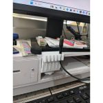 Serre-câble de bureau à visser — lot de 2