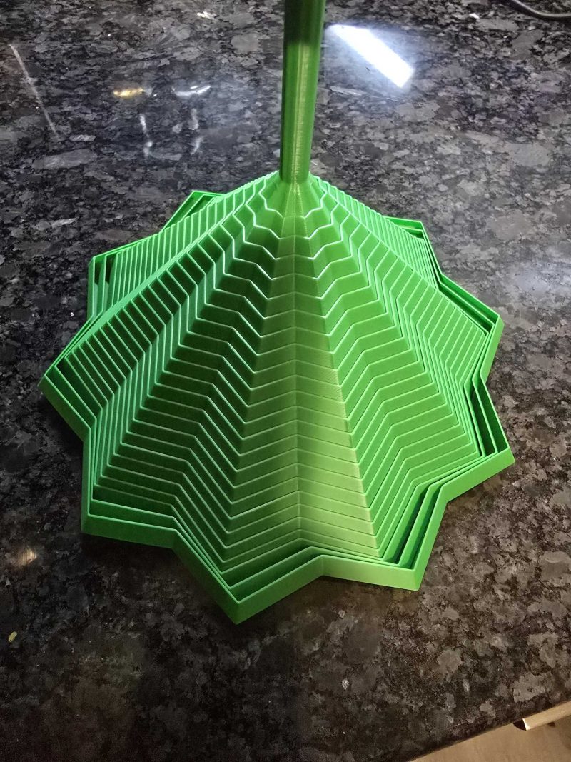 Étoile fidget articulée — 10 branches