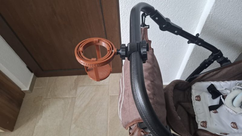 Porte-gobelet gyroscopique pour poussette — lot de 2